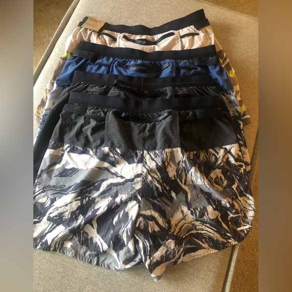 4 Pair of Nike Trail 5” inseam DriFit shorts, size Medium - Picture 2 of 10
